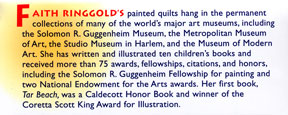 Faith Ringgold background story